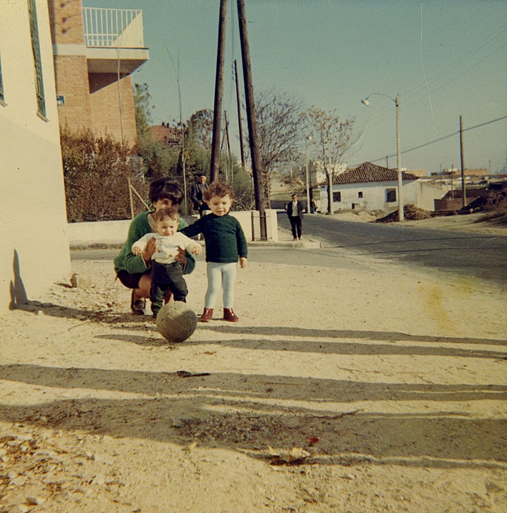 Mari ngeles con Javi y Miguel ngel