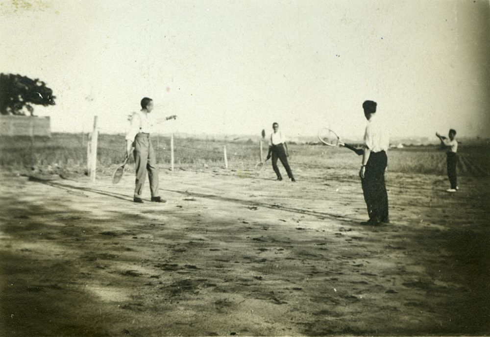 Tenis en la calle