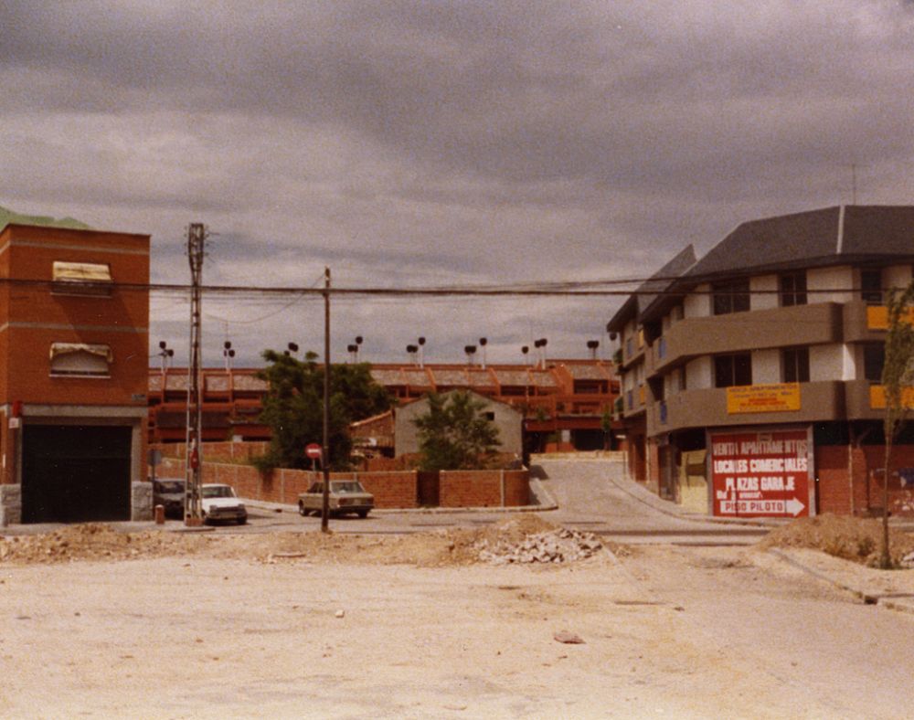 Obras en la calle de la Osa Mayor