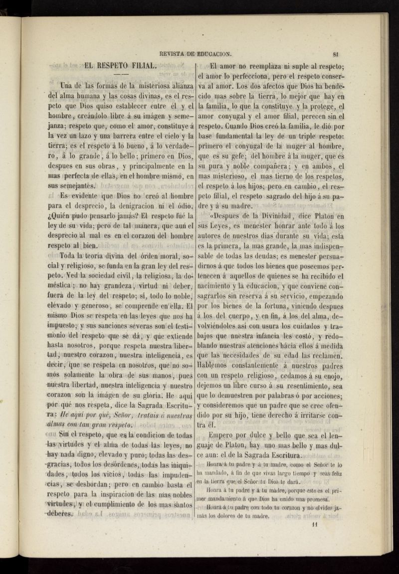 La Educanda: revista de educacin del 15 de marzo de 1861