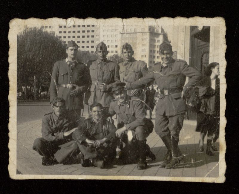 De permiso por Madrid durante la mili