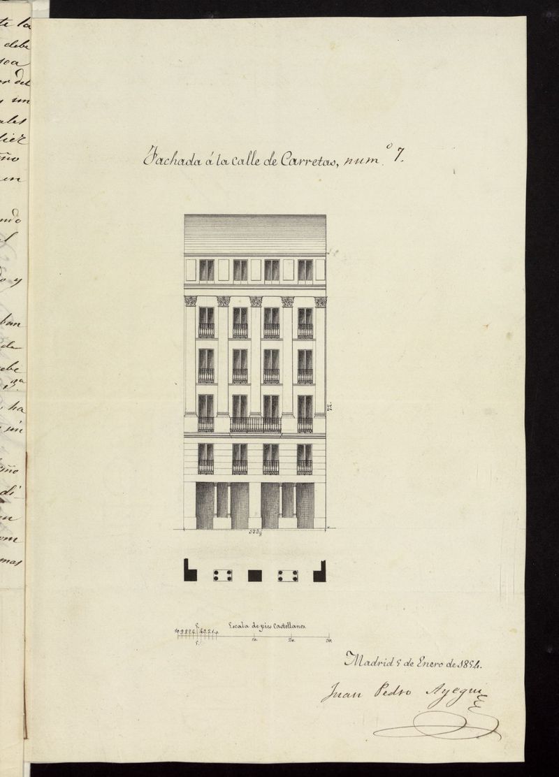 D. Antonia de Sojo, sobre edificacin calle de Carretas n 7 manzana 207