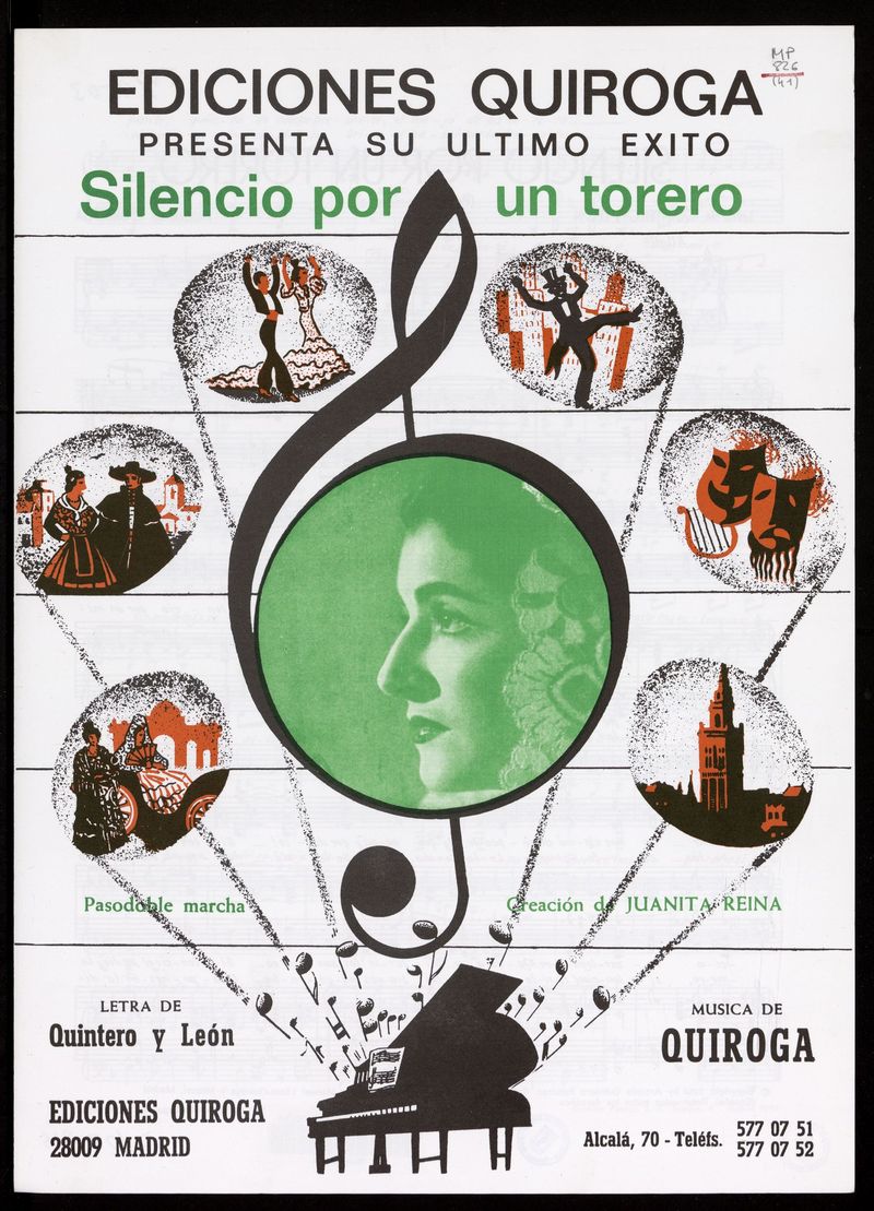 Silencio por un torero : pasodoble-marcha