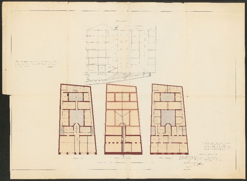 D. Manuel Ruz Santayana, para que conforme a los planos aprobados por el Gobierno para la reforma de la Puerta del Sol, pueda demoler y reedificar su casa sita en la Carrera de S. Jernimo n 2 y Puerta del Sol ns 1 y 3. (1856)