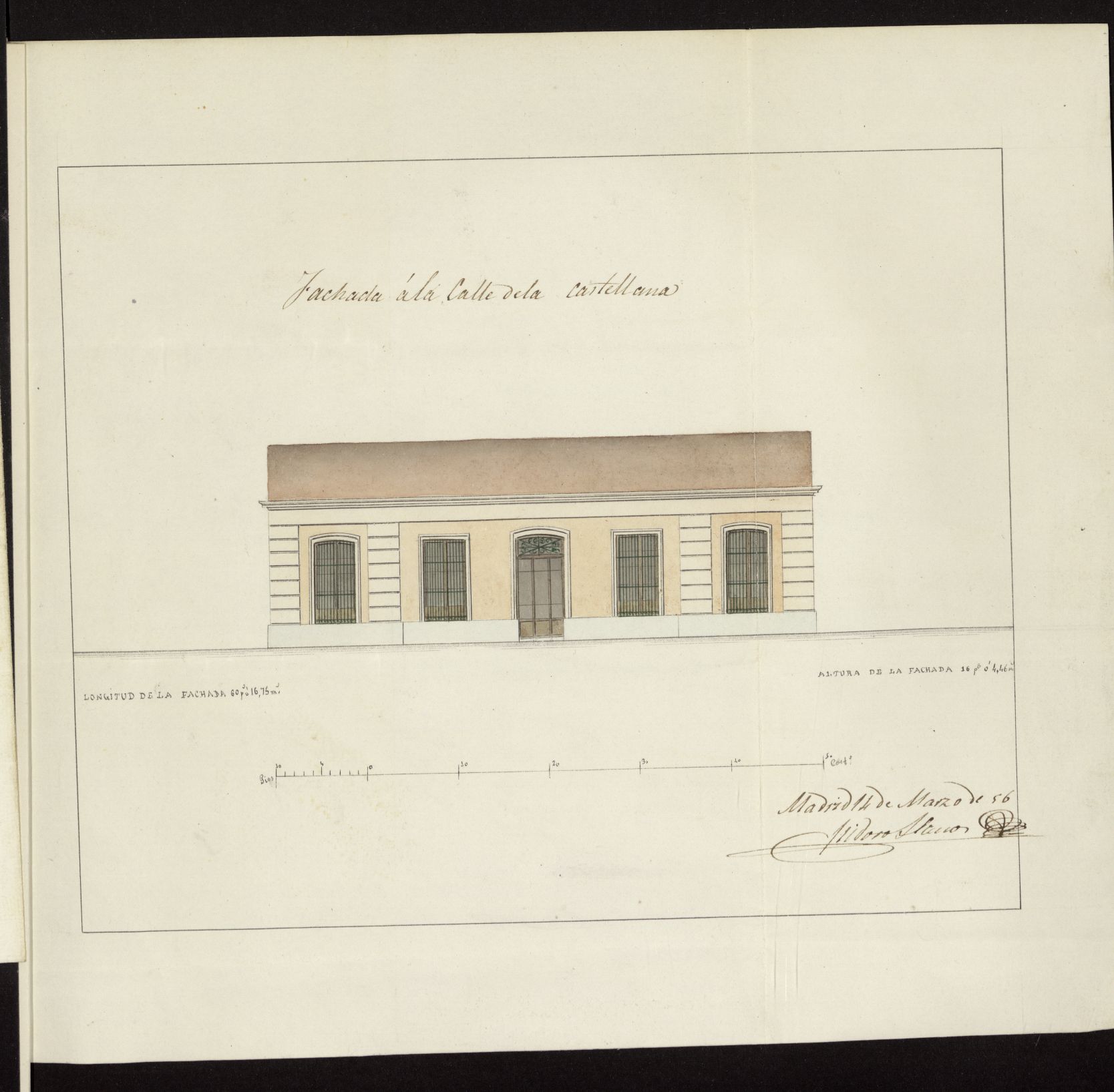 D M Teresa Crdova de Guerrero, licencia para edificar en las afueras de la Puerta de Sta. Barbara. (1856)