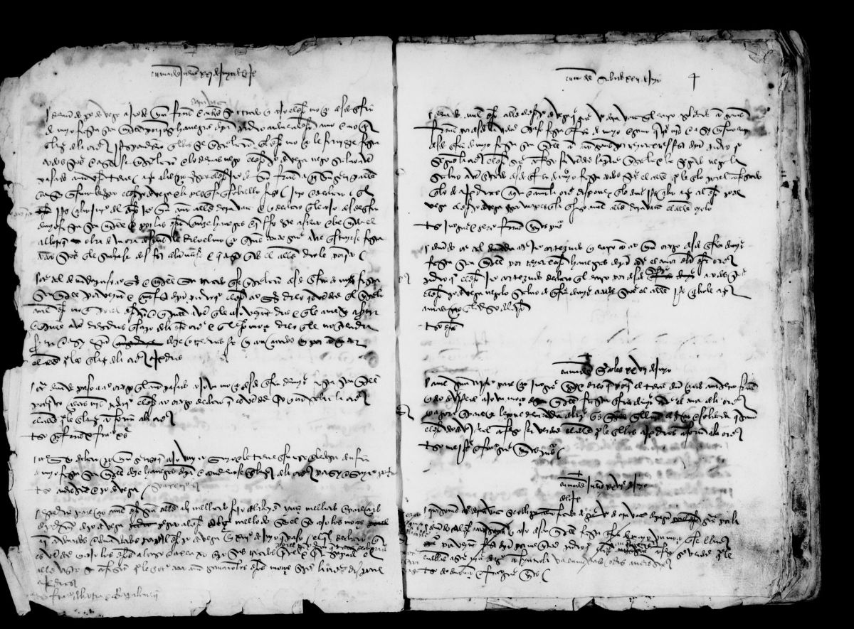 Actas de acuerdos del Ayuntamiento. Tomo 5 de los aos 1500 a 1504 