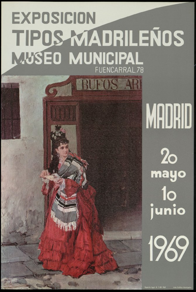 Tipos Madrileos: exposicin, 20 mayo-10 junio 1969