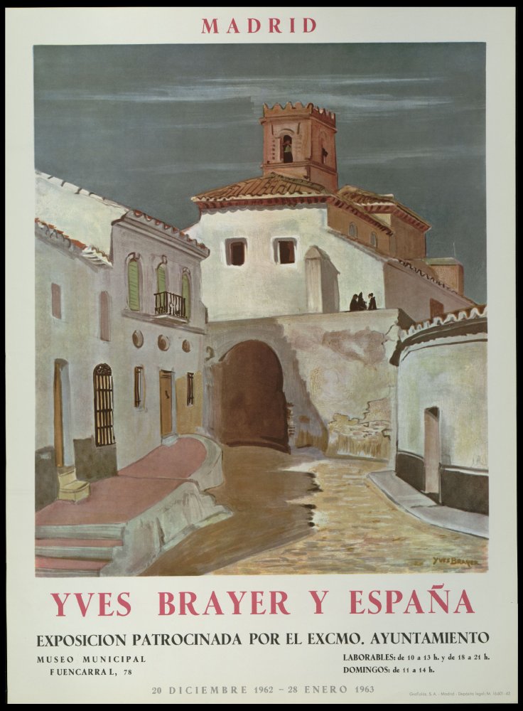 Yves Brayer y Espaa. 20 de diciembre 1962-28 enero 1963. 