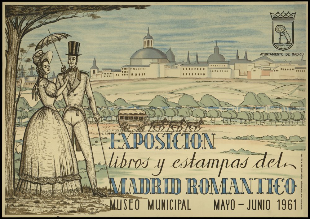 Exposicin libros y estampas del Madrid romntico, mayo-junio 1961