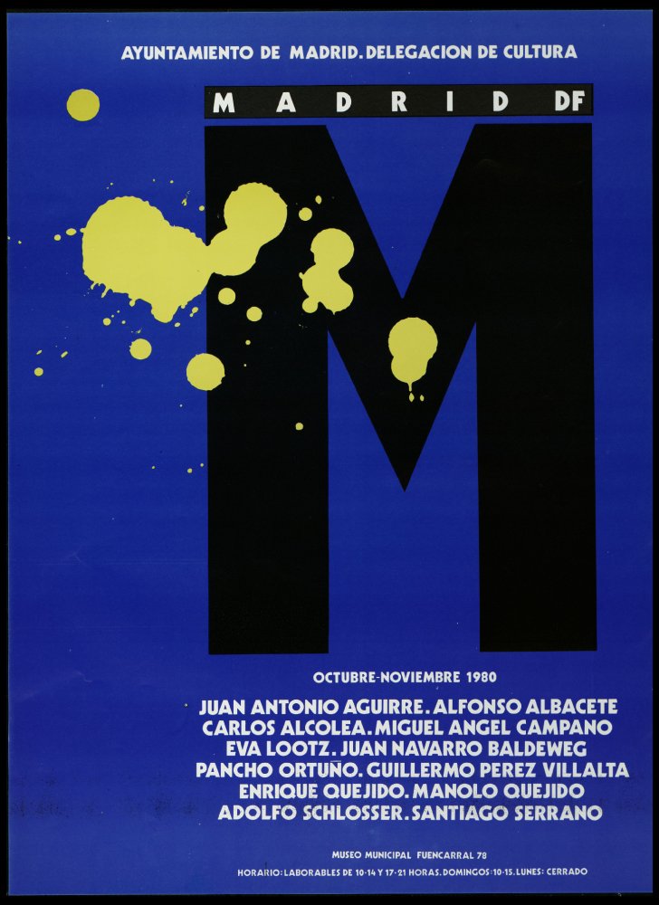 Madrid DF. Octubre-Noviembre 1980