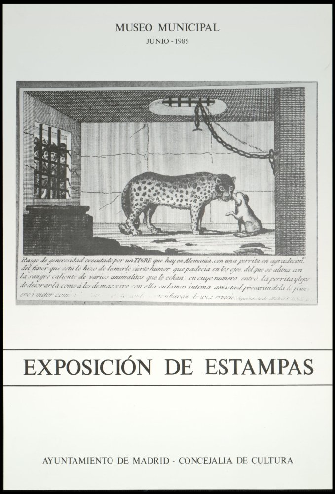 Exposicin de estampas: junio 1985