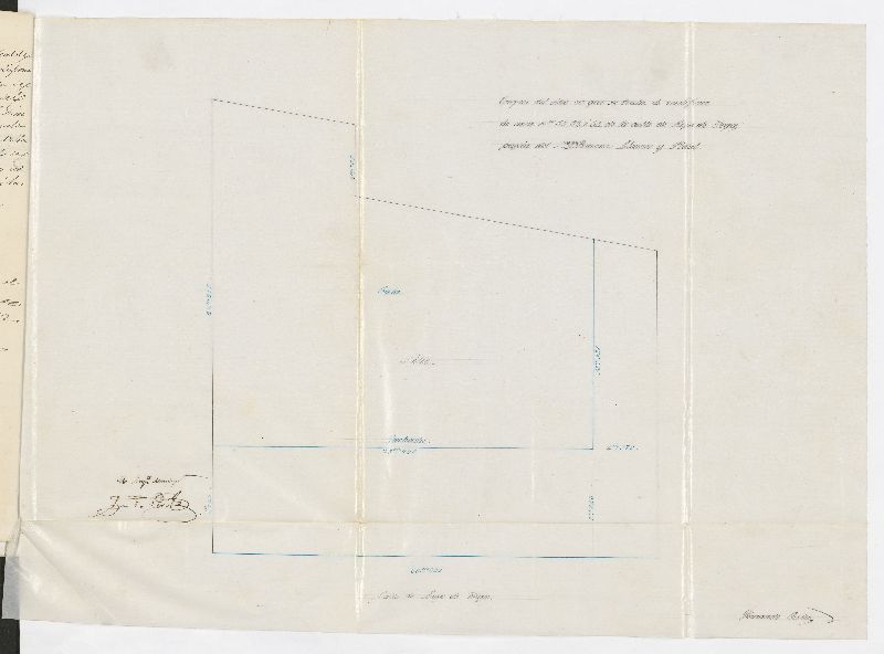 D. Ramn de Lames y Pidal, dueo de la casa calle de Lope de Vega, ns 50, 52 y 54, solicitando licencia para construir de nueva planta dicha casa.