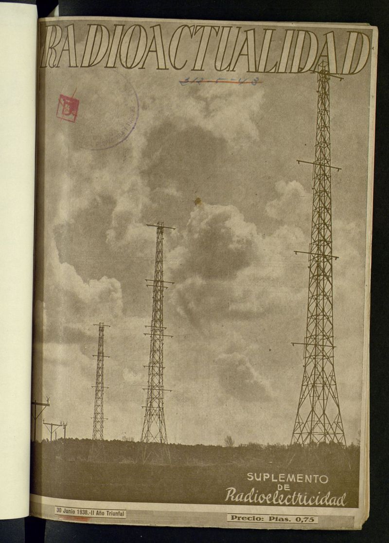 Radioactualidad : suplemento de Radioelectricidad