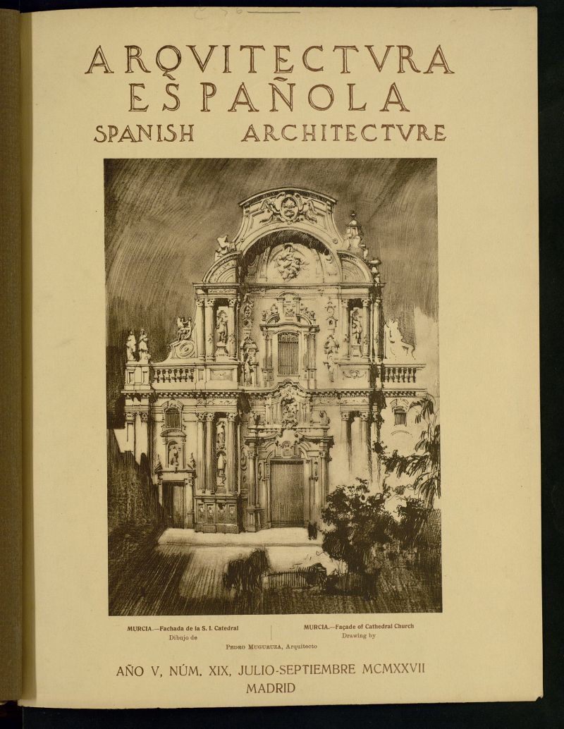 Arquitectura Espaola : revista trimestral bilinge y esencialmente ilustrada. Julio-septiembre de 1927