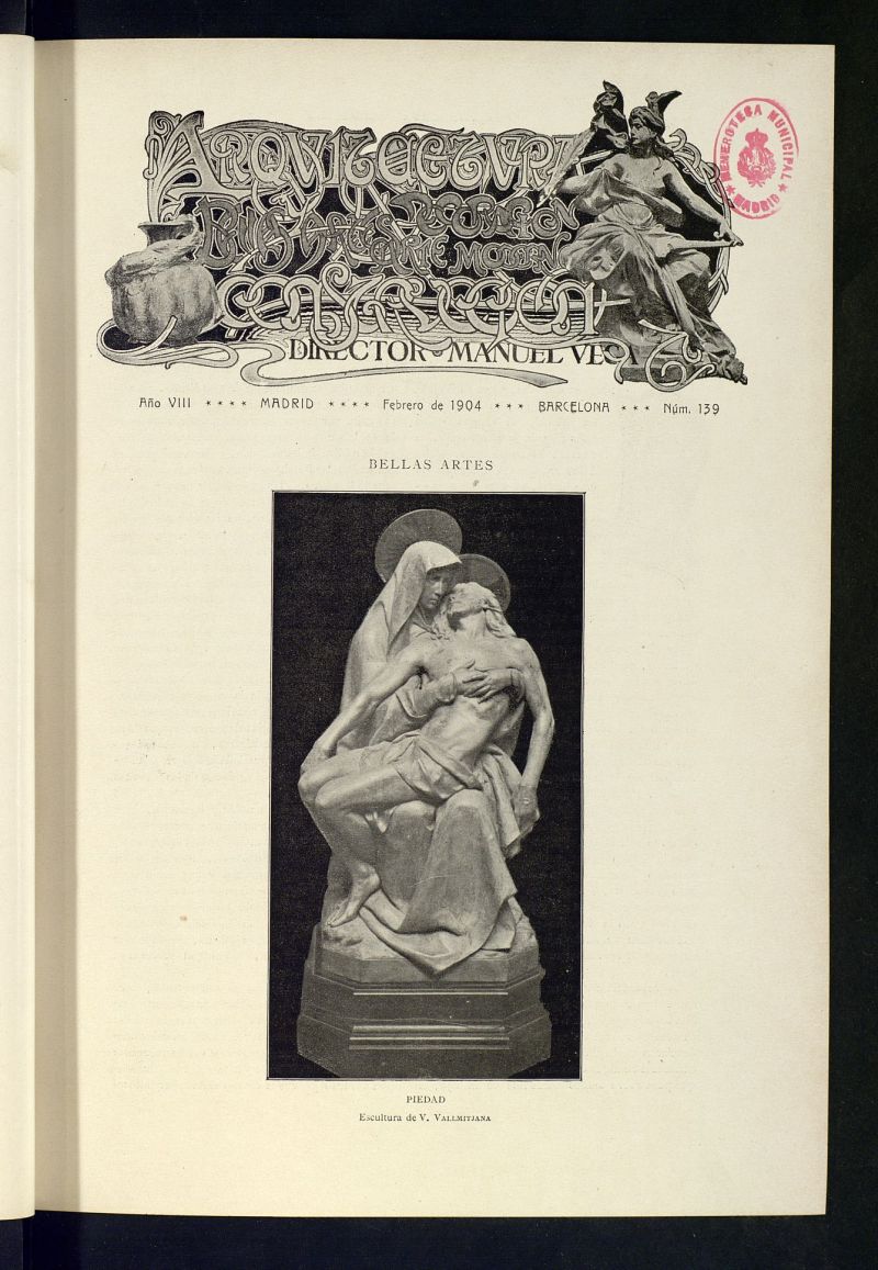 Arquitectura y Construccin : revista tcnica quincenal de febrero de 1904