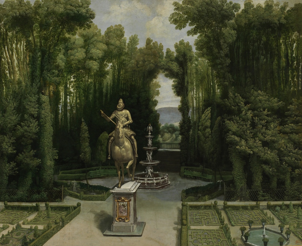 Vista de los Jardines de la Casa de Campo
