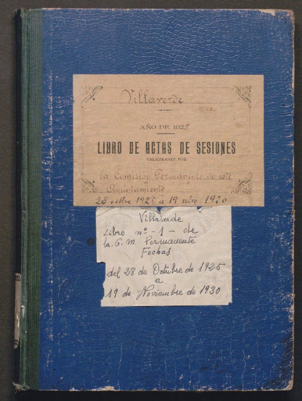 Libros de Actas de Acuerdos del Pleno del Ayuntamiento de Villaverde
