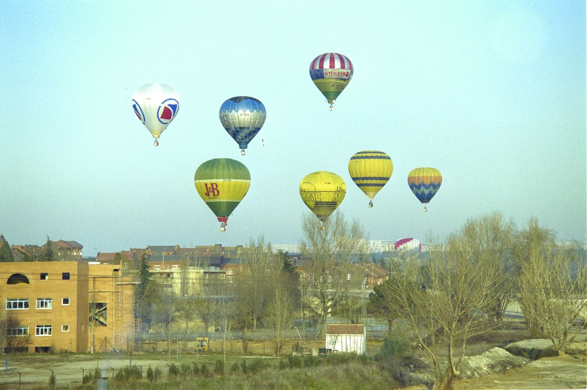 Los globos animan el cielo de Madrid