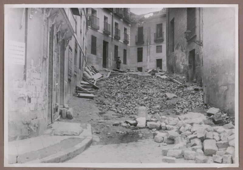 Calle del Nuncio en obras