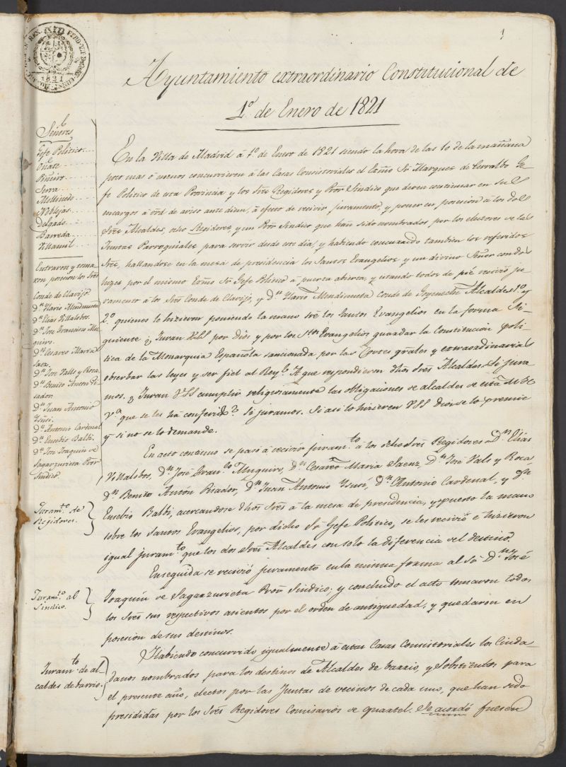 Libro de acuerdos n. 253