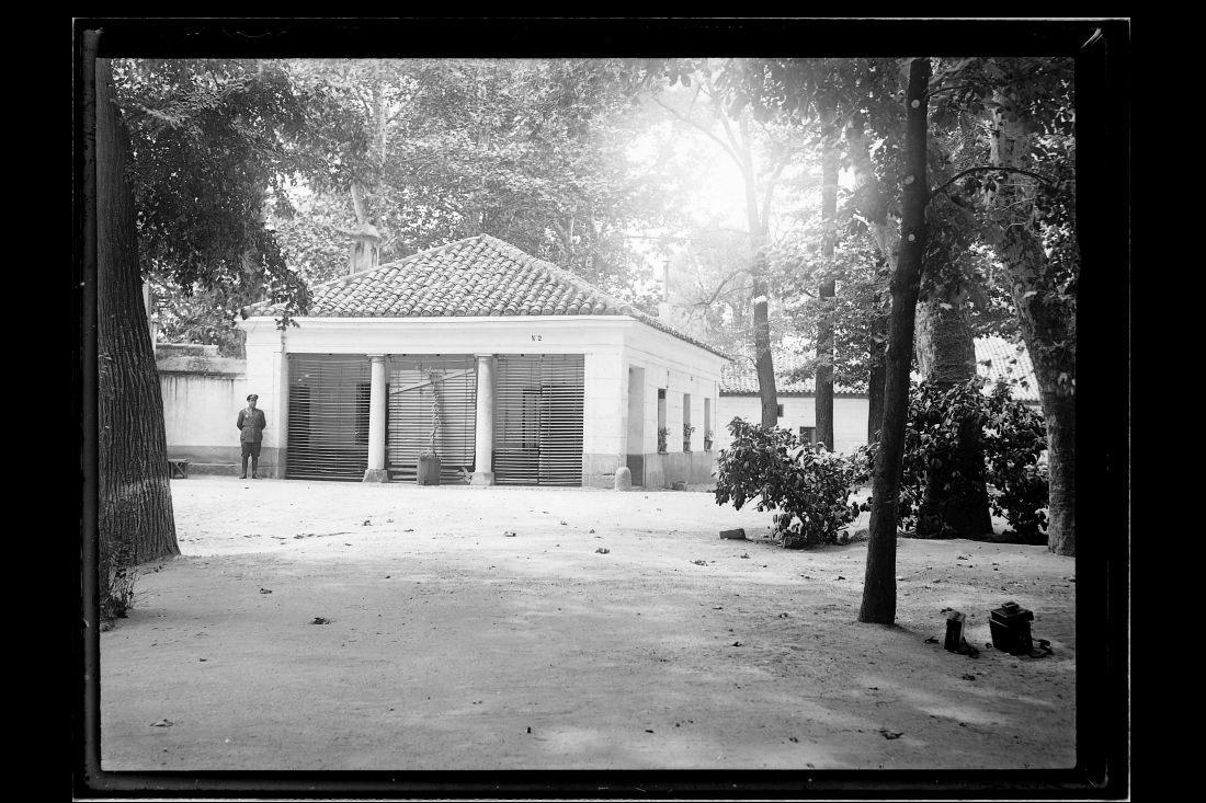Casa de las Columnas en la Casa de Campo