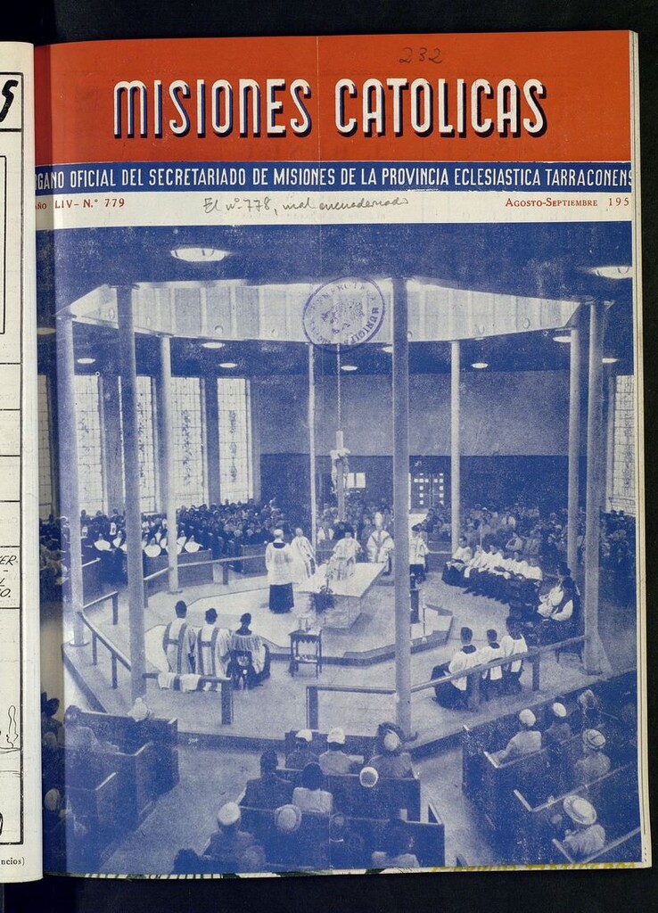 Miniatura de Las Misiones Católicas de agosto-septiembre de 1953
