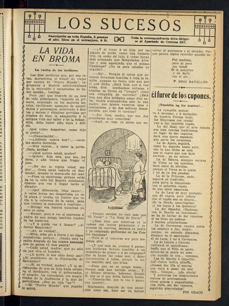 Miniatura de Los Sucesos : periódico ilustrado del 31 de agosto de 1912