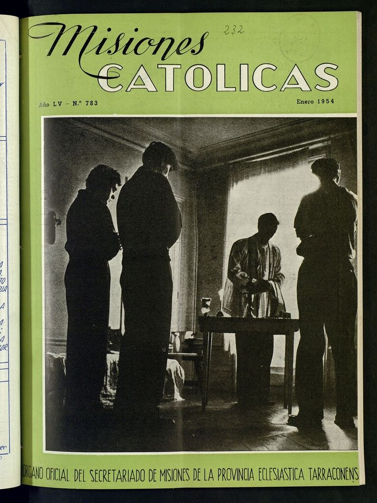 Miniatura de Las Misiones Católicas de enero de 1954