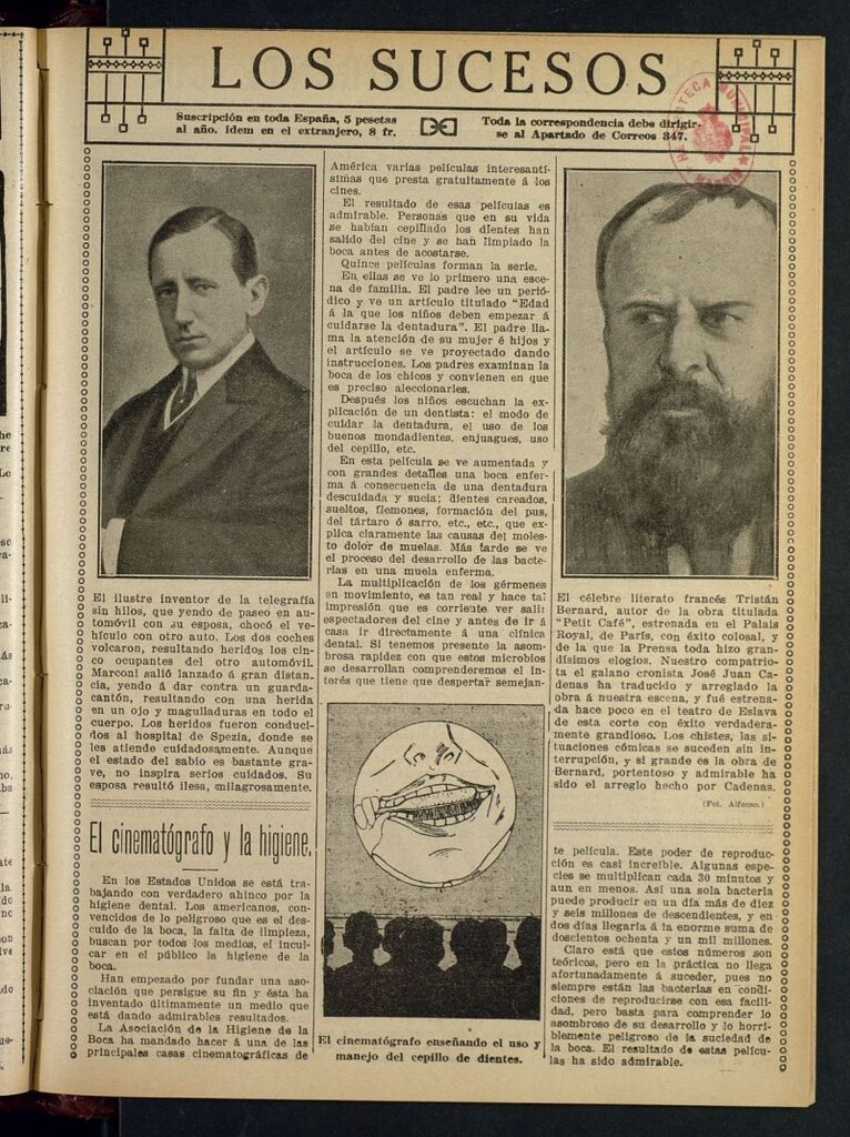 Miniatura de Los Sucesos : periódico ilustrado del 5 de octubre de 1912
