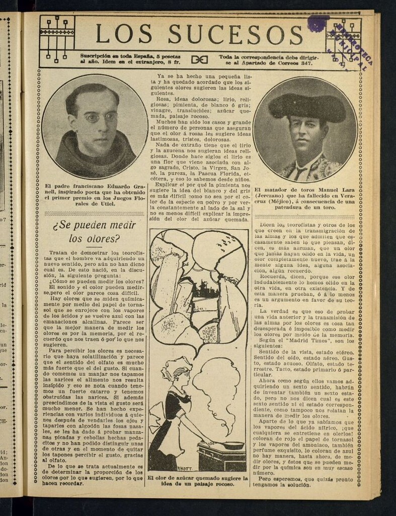 Miniatura de Los Sucesos : periódico ilustrado del 19 de octubre de 1912