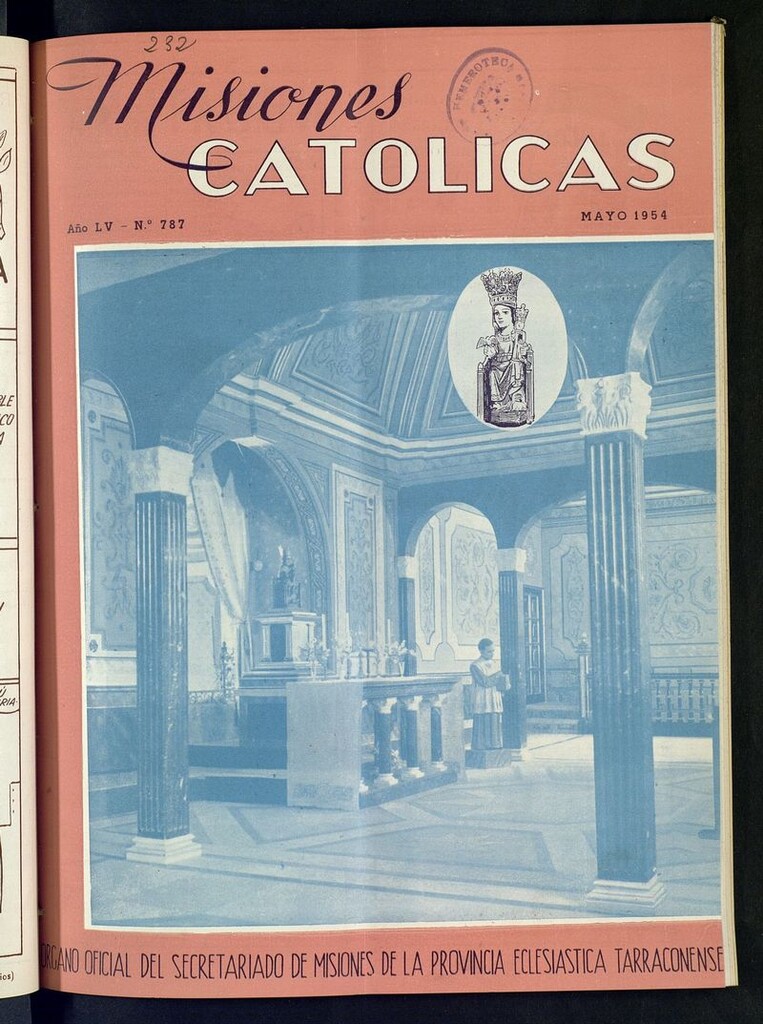 Miniatura de Las Misiones Católicas de mayo de 1954