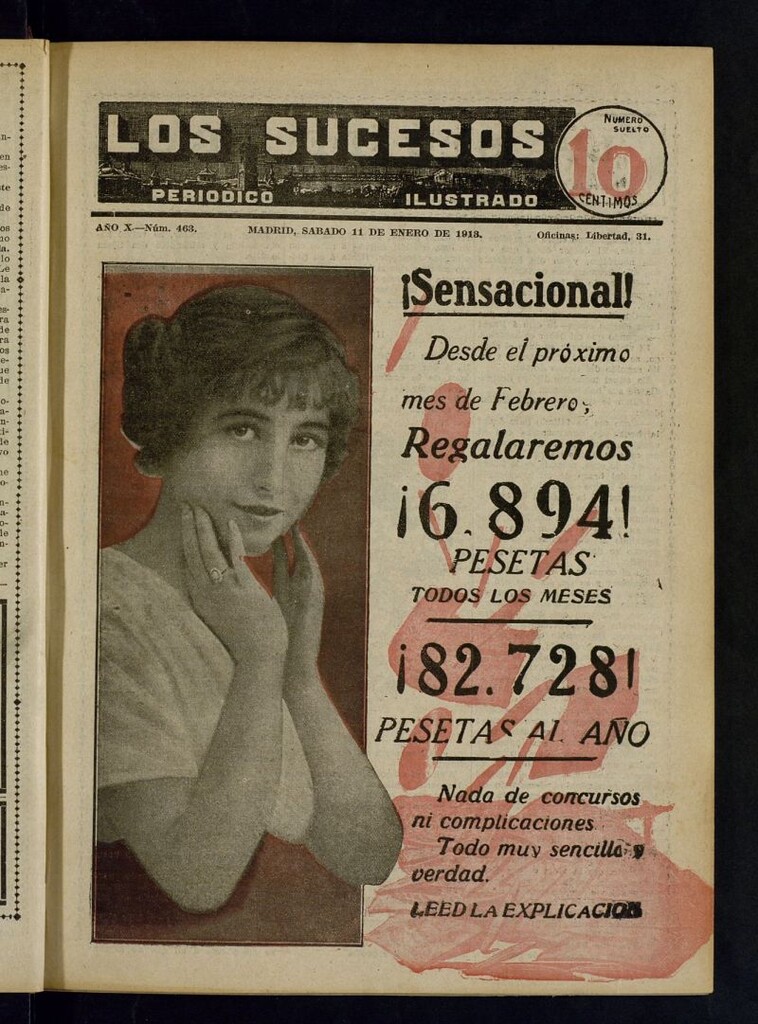 Miniatura de Los Sucesos : periódico ilustrado del 11 de enero de 1913