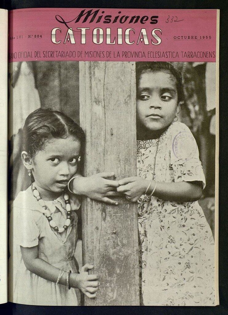 Miniatura de Las Misiones Católicas de octubre de 1955