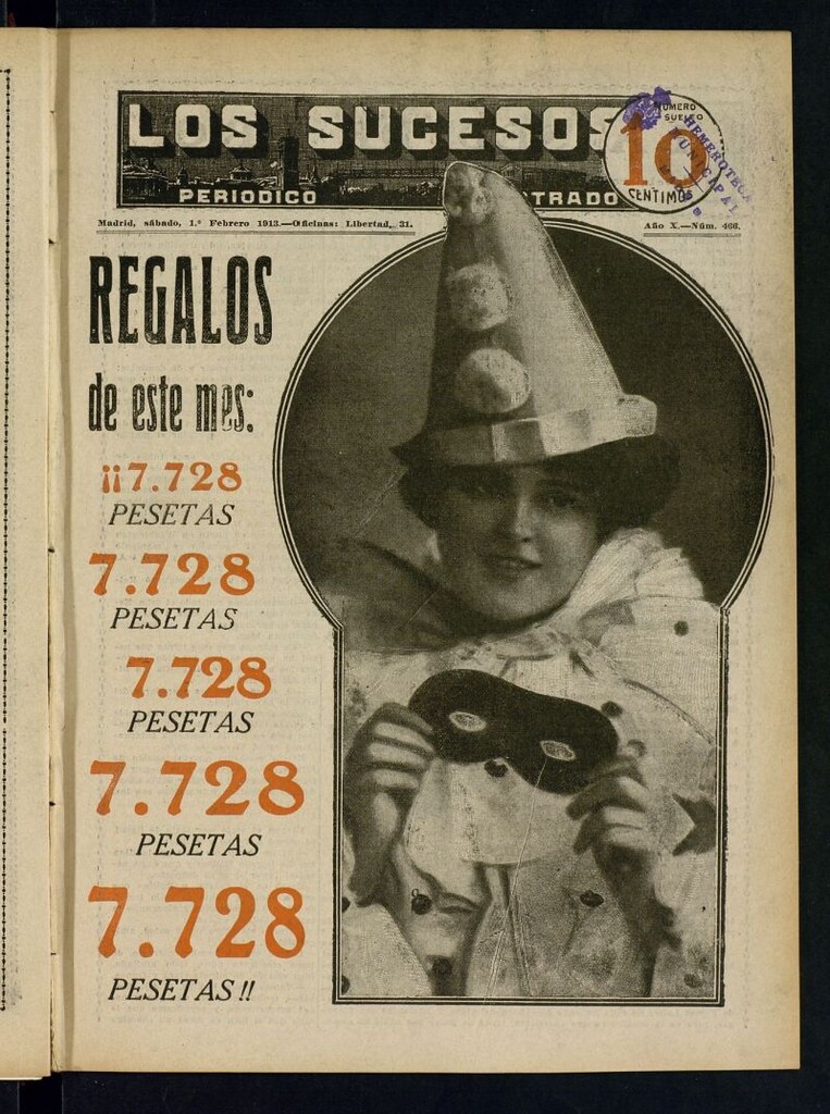 Miniatura de Los Sucesos : periódico ilustrado del 1 de febrero de 1913