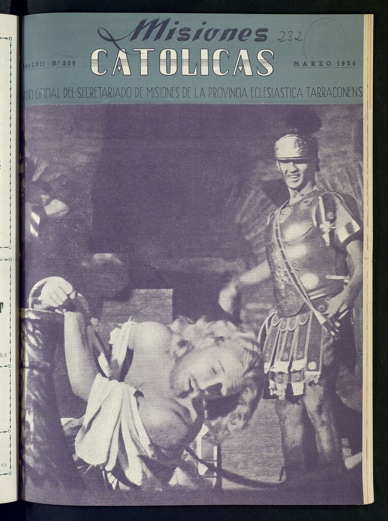 Miniatura de Las Misiones Católicas de marzo de 1956