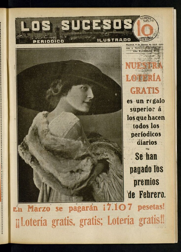 Miniatura de Los Sucesos : periódico ilustrado del 8 de marzo de 1913