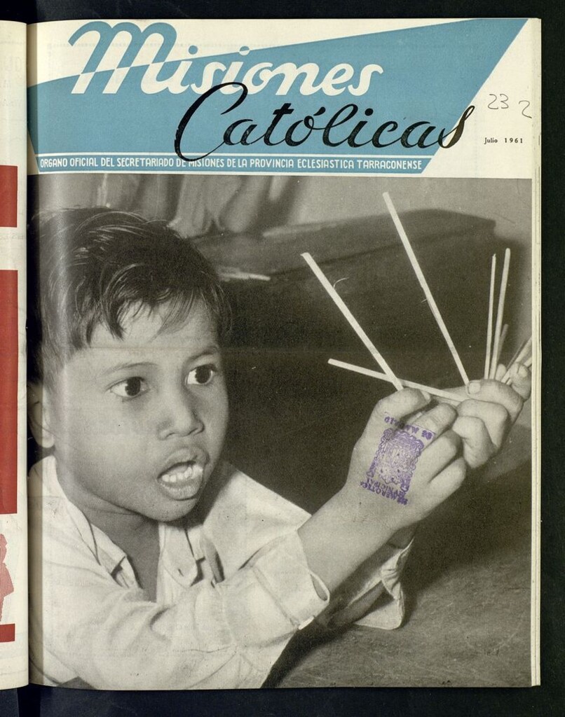 Miniatura de Las Misiones Católicas de julio de 1961