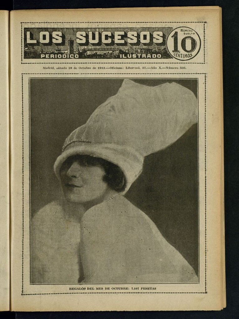 Miniatura de Los Sucesos : periódico ilustrado del 18 de octubre de 1913