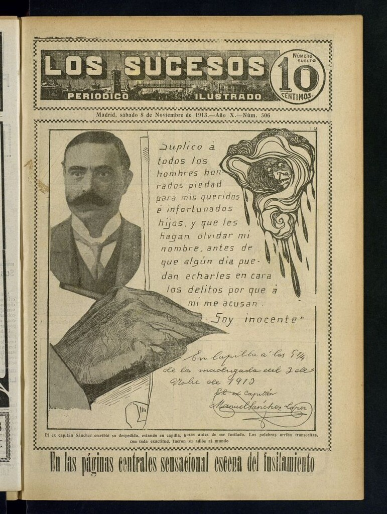 Miniatura de Los Sucesos : periódico ilustrado del 8 de noviembre de 1913