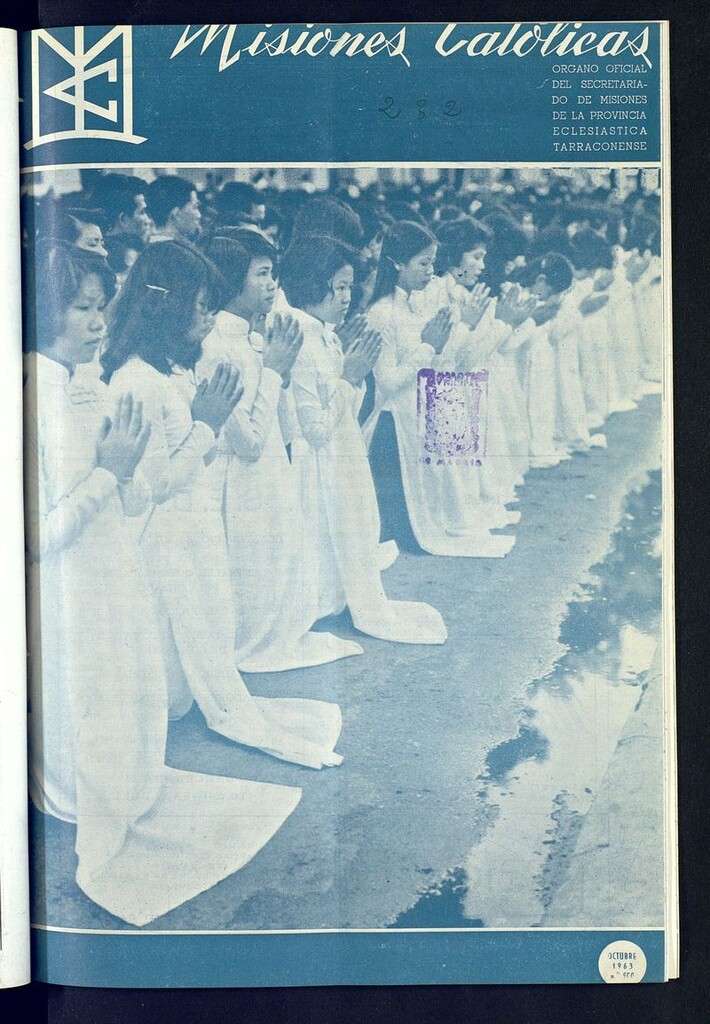 Miniatura de Las Misiones Católicas de octubre de 1963