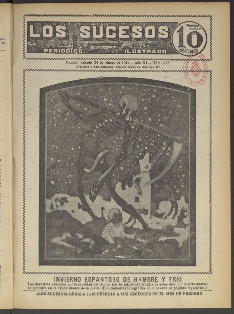 Miniatura de Los Sucesos : periódico ilustrado del 24 de enero de 1914