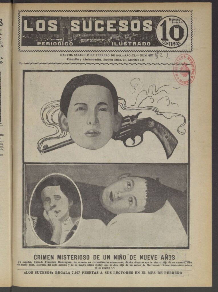Miniatura de Los Sucesos : periódico ilustrado del 28 de febrero de 1914