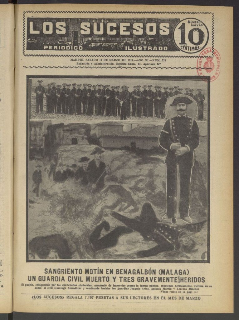 Miniatura de Los Sucesos : periódico ilustrado del 14 de marzo de 1914