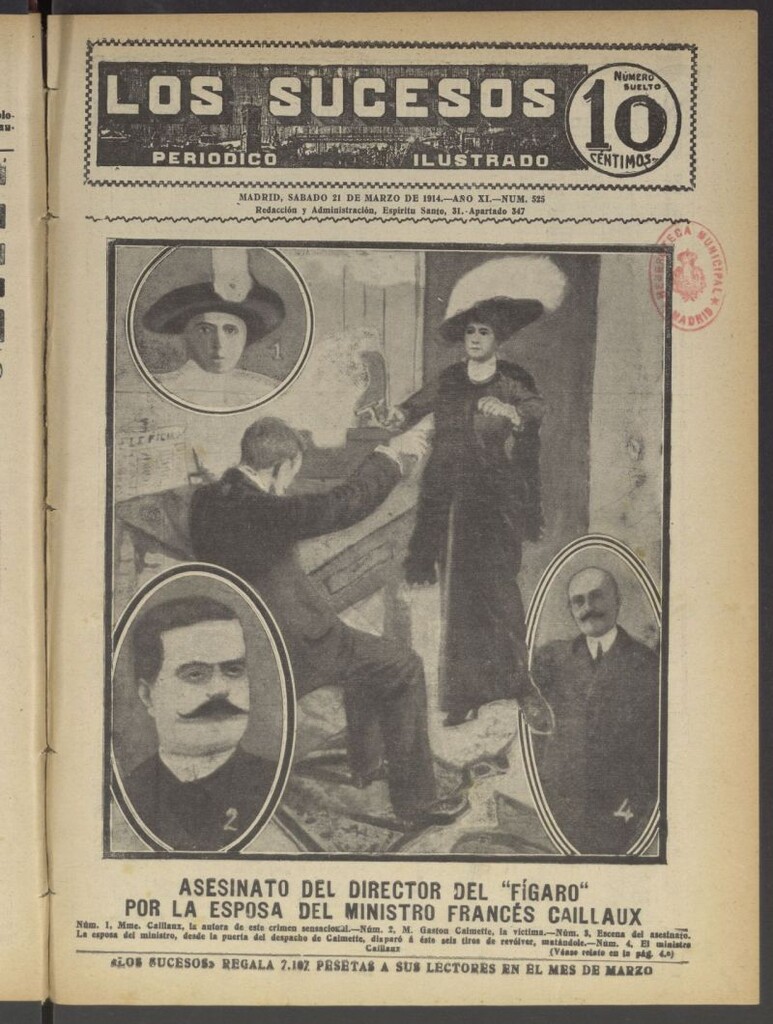 Miniatura de Los Sucesos : periódico ilustrado del 21 de marzo de 1914