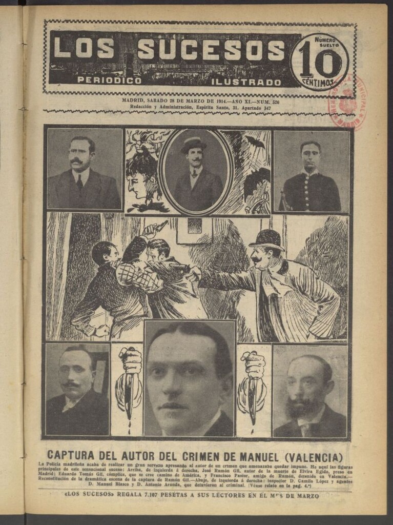 Miniatura de Los Sucesos : periódico ilustrado del 28 de marzo de 1914