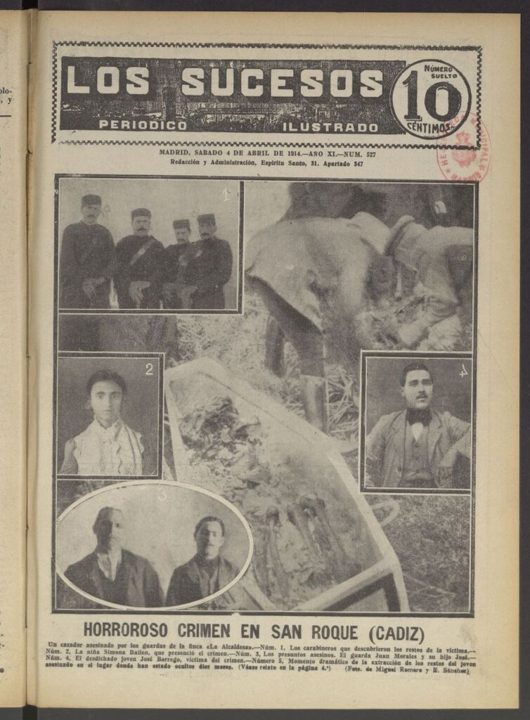 Miniatura de Los Sucesos : periódico ilustrado del 4 de abril de 1914