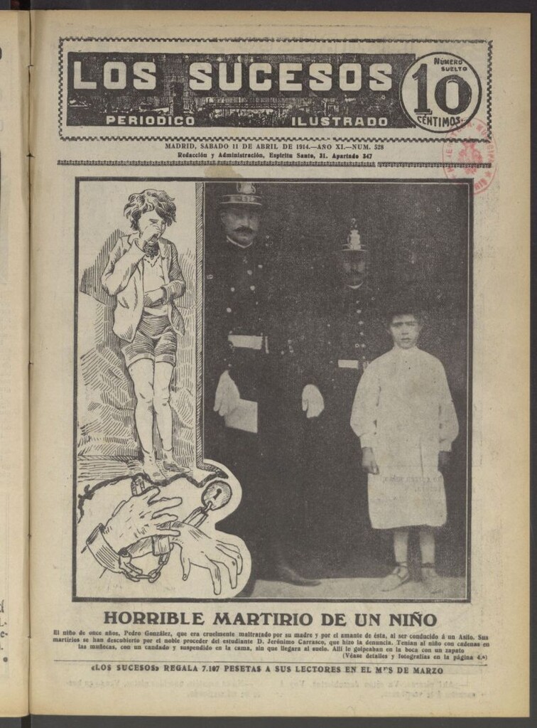 Miniatura de Los Sucesos : periódico ilustrado del 11 de abril de 1914