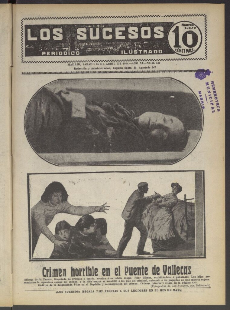 Miniatura de Los Sucesos : periódico ilustrado del 25 de abril de 1914