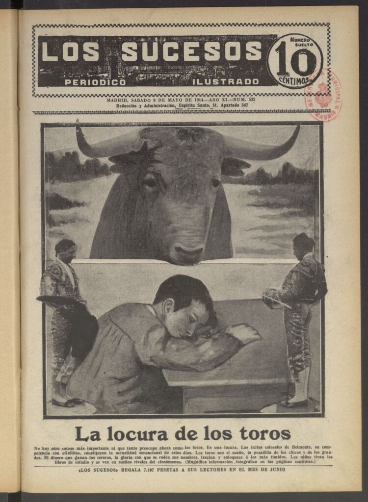 Miniatura de Los Sucesos : periódico ilustrado del 9 de mayo de 1914
