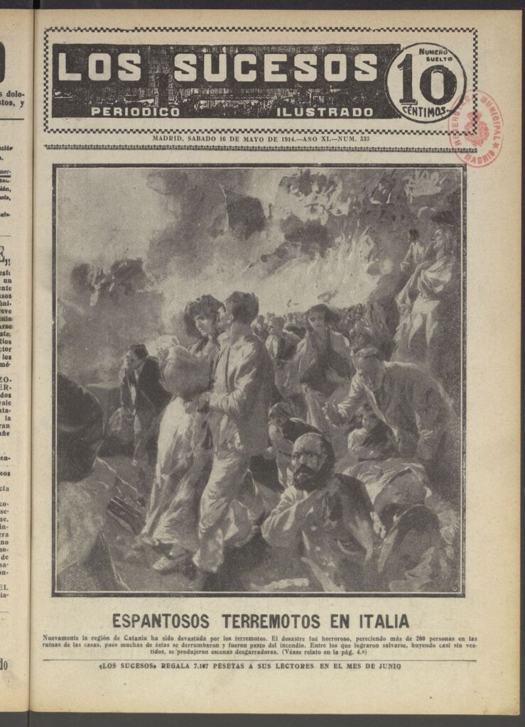Miniatura de Los Sucesos : periódico ilustrado del 16 de mayo de 1914